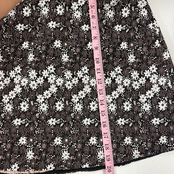 Tuckernuck Floral Black and White A Line Skirt - Picture 8 of 12